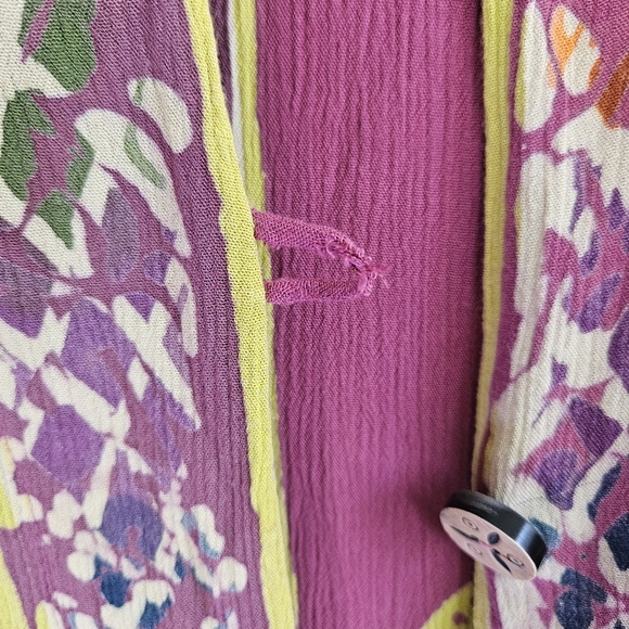 Soft Surroundings Multicolor Boho Cardigan Women's Top, Size XS (Oversize) - Picture 2 of 8